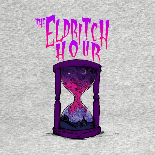 the Eldritch Hour Hourglass Logo Full by The Eldritch Hour Podcast